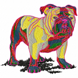 Dogs Embroidery Design 8 Dogs Embroidery Design 8